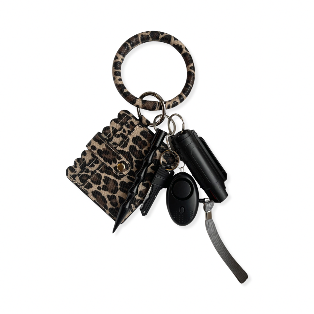 “Leopard Love” Safety Keychain - BABETiQUE.US