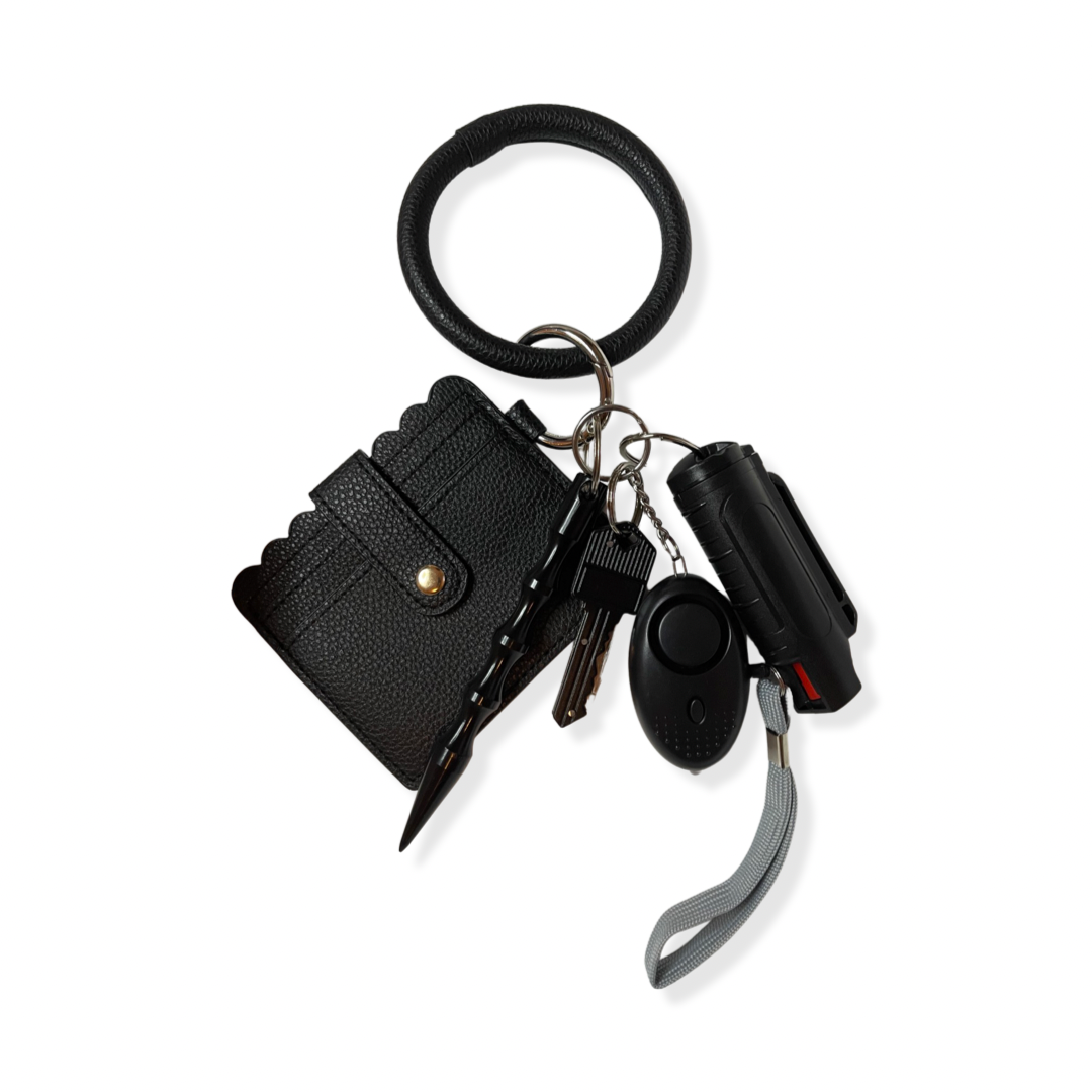 "All Black Everything” Safety Keychain - BABETiQUE.US