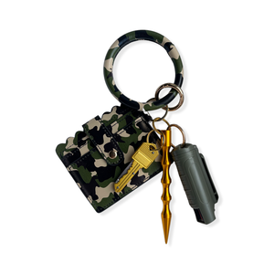 “Golden Salute”  Safety Keychain (No Alarm) - BABETiQUE.US