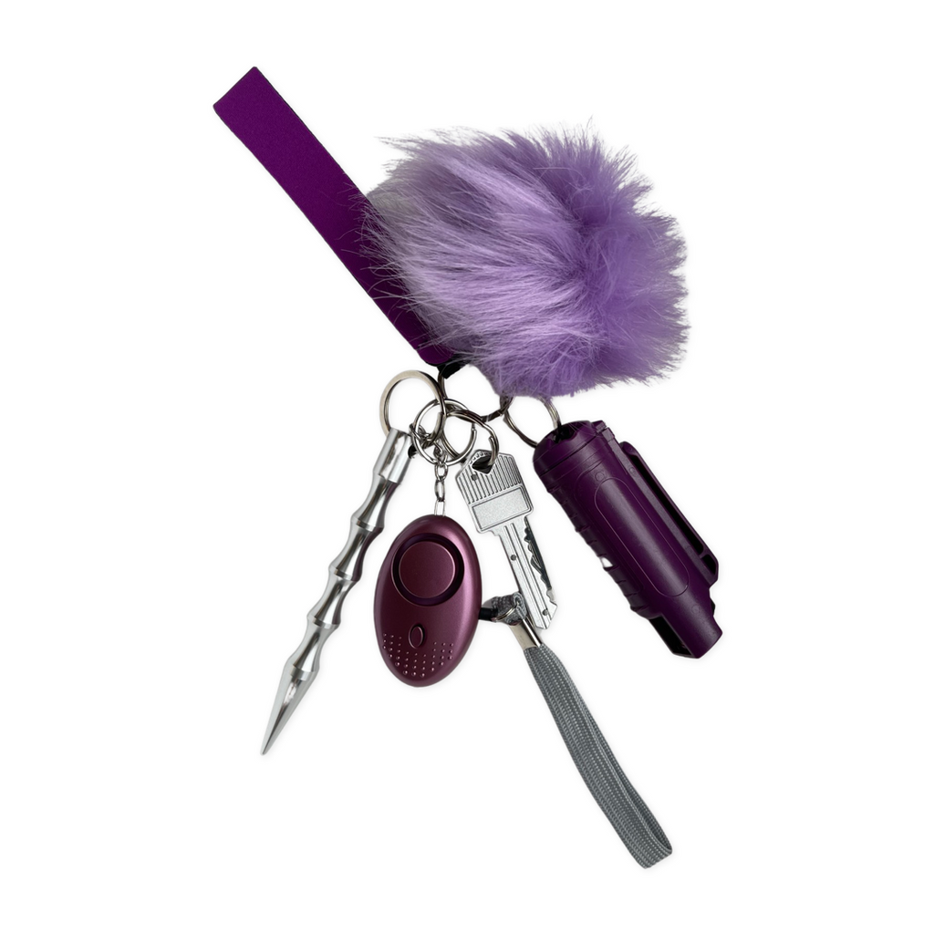 “Lilac” Safety Keychain - BABETiQUE.US